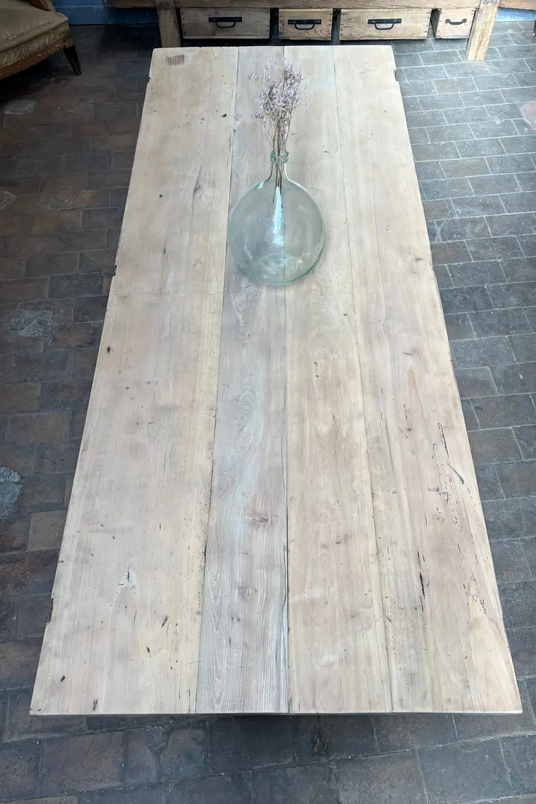 Table de ferme en bois Début XXème