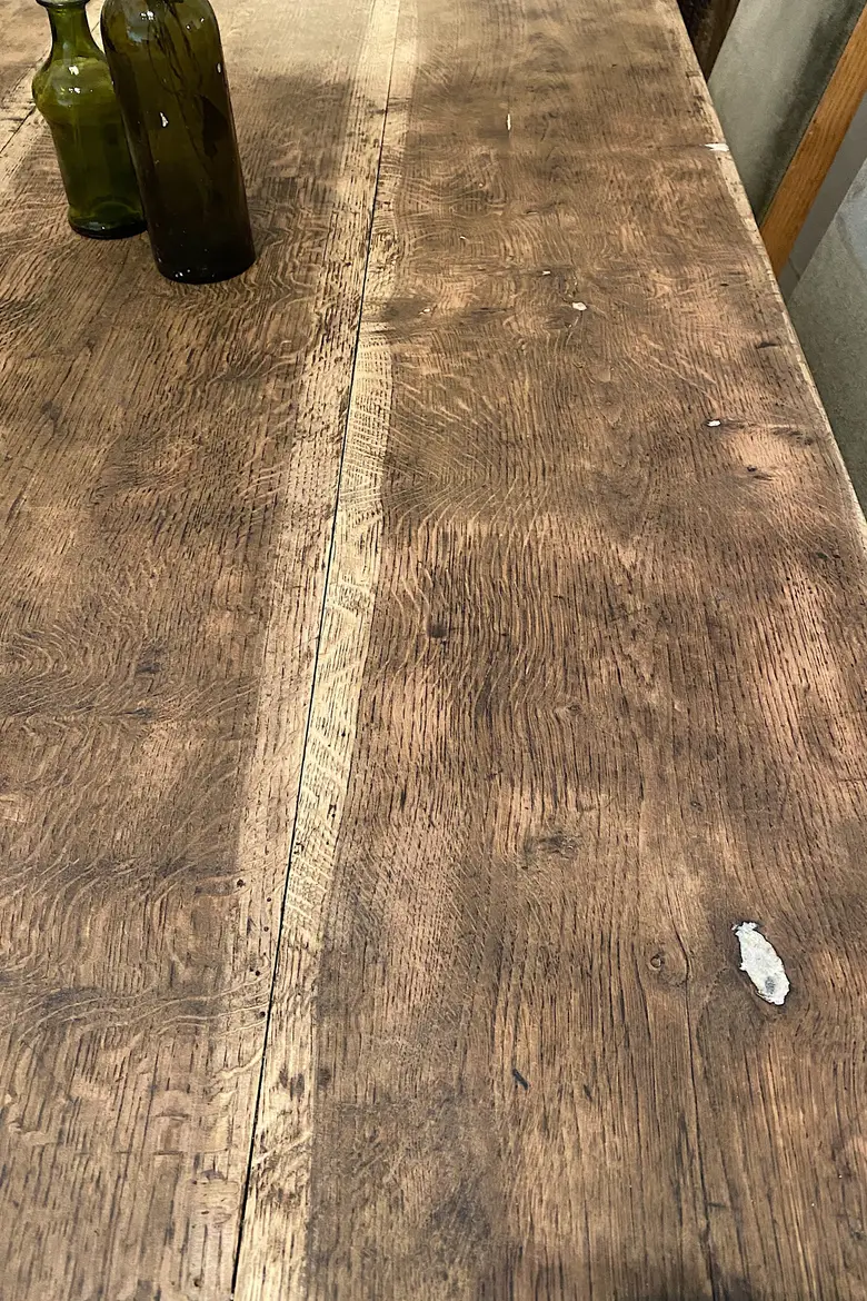 Table de ferme en chêne Début XXème