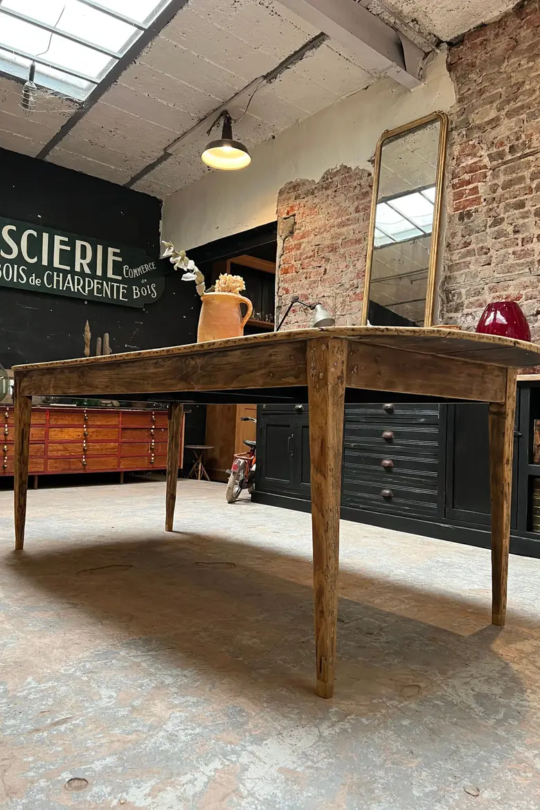 Table de ferme ovale Début XXème