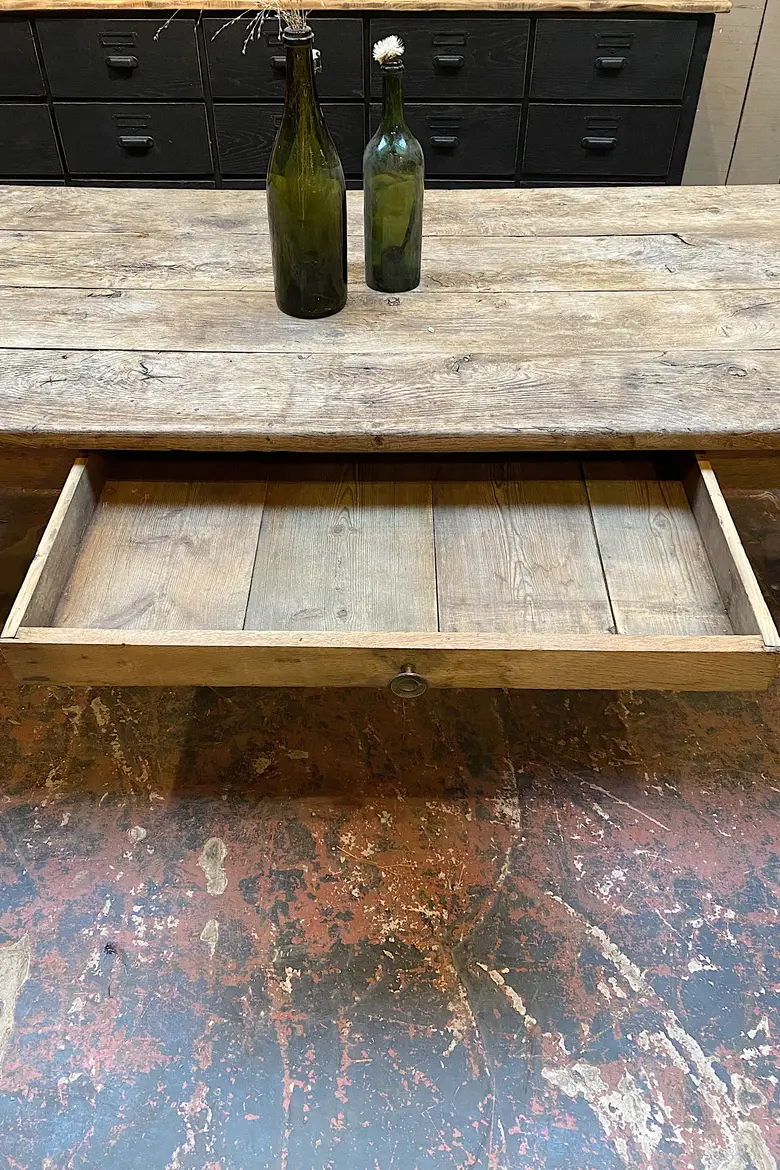Table de ferme XVIIIème en chêne