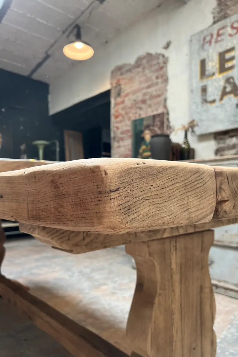 Table de monastère en chêne 19ème