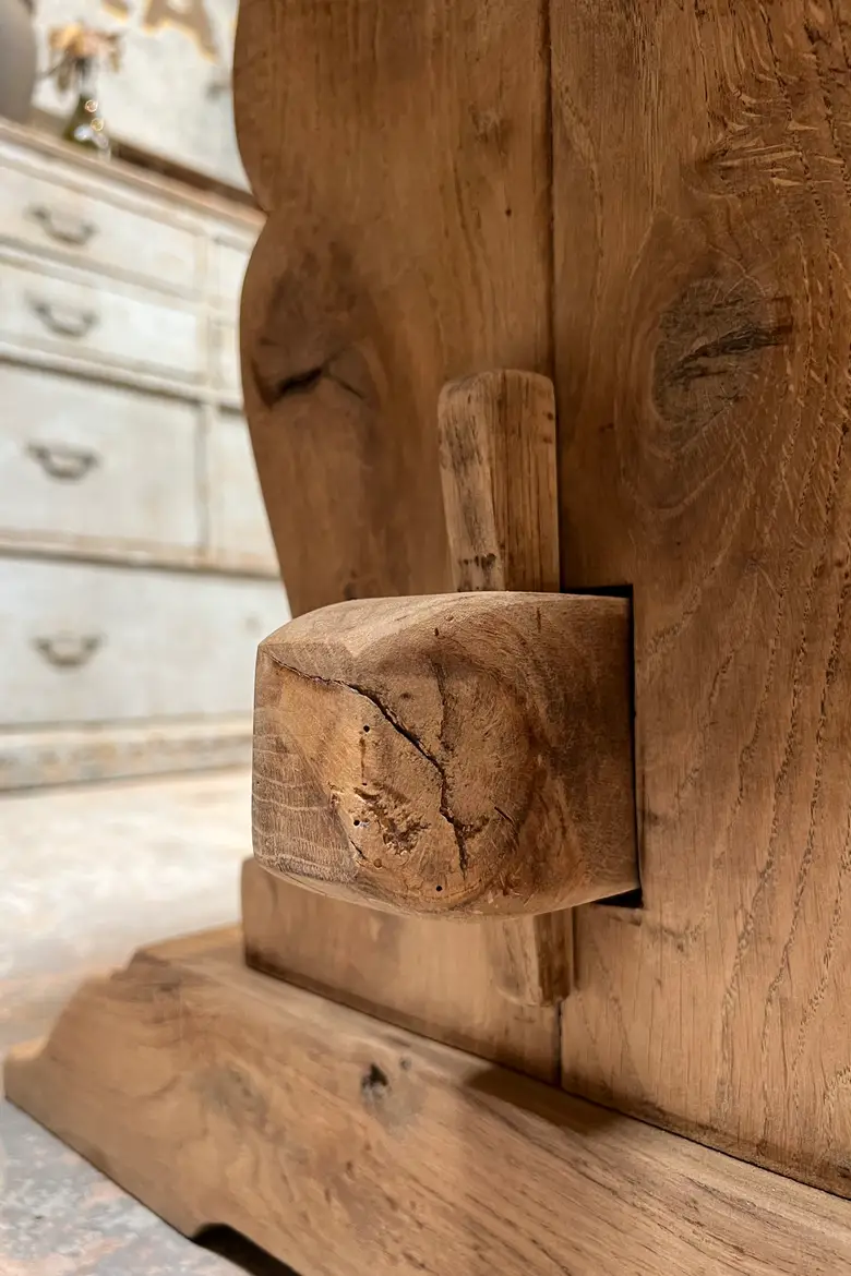 Table de monastère en chêne 19ème