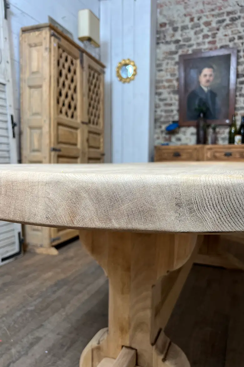 Table de monastère en chêne
