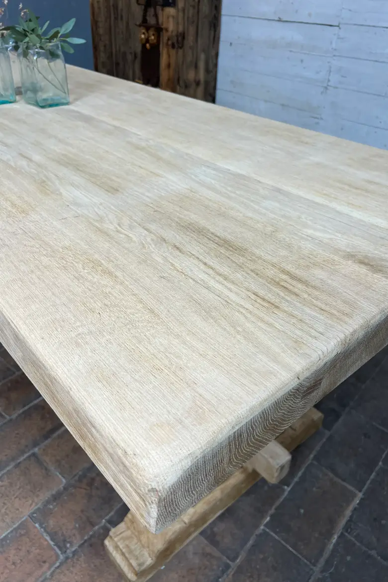 Table de monastère en chêne