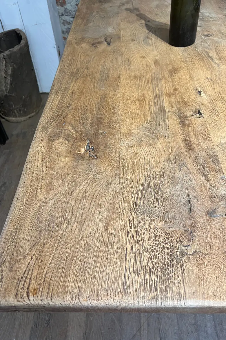 Table de monastère en chêne Début XXème
