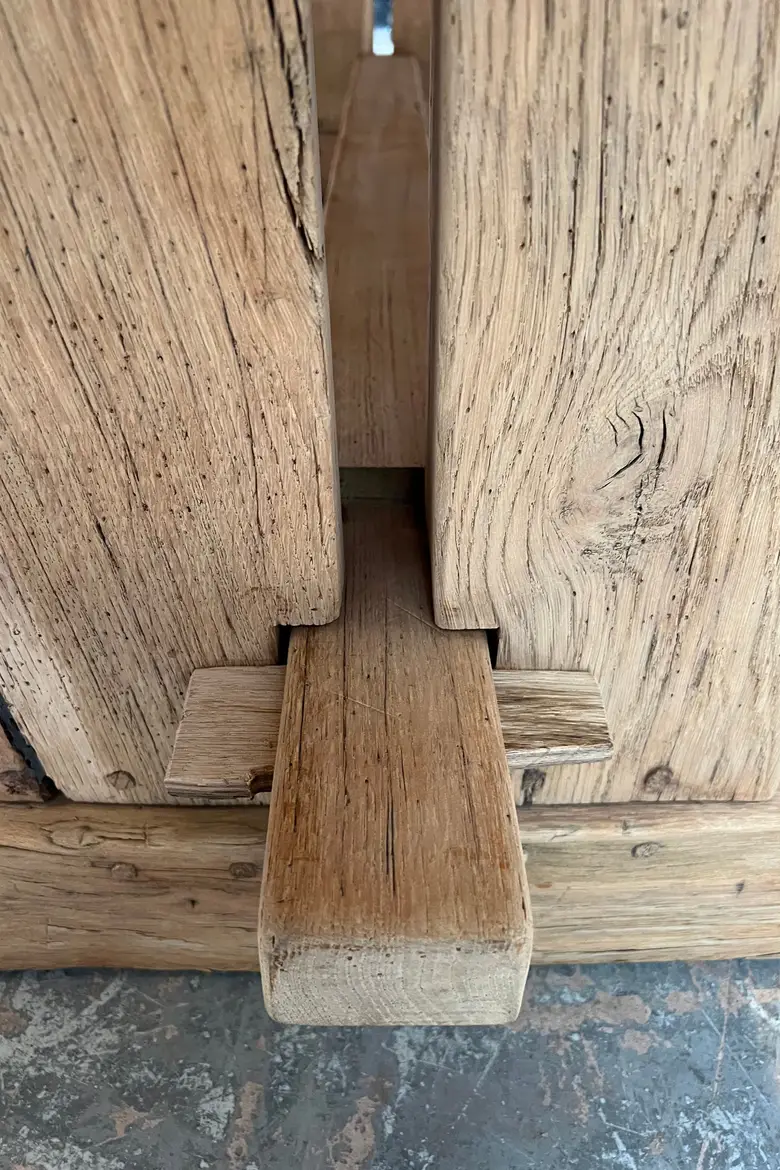 Table de monastère en chêne Début XXème