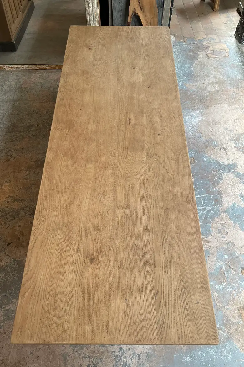 Table de monastère en chêne Début XXème