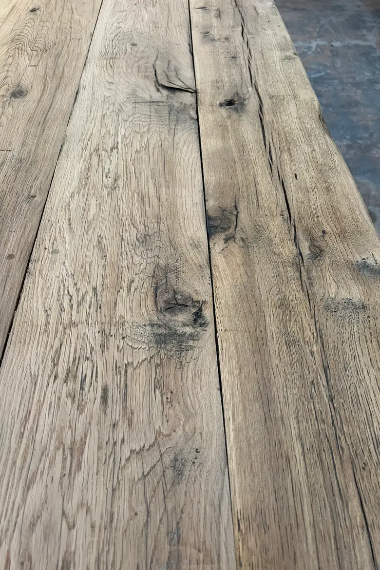 Table de monastère en chêne Début XXème