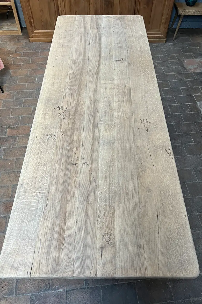 Table de monastère en chêne Début XXème