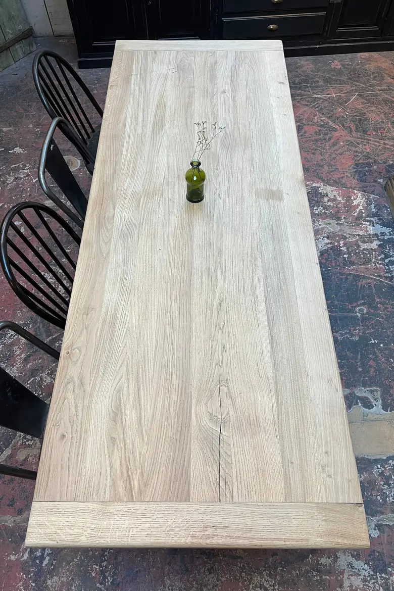 Table de monastère en chêne Début XXème