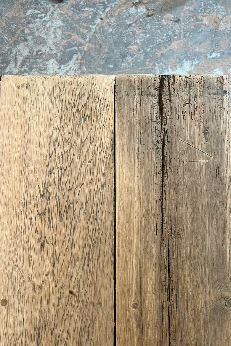 Table de monastère en chêne Début XXème