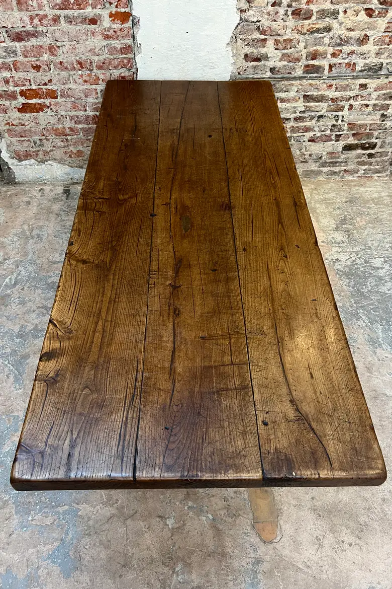 Table de monastère en chêne – XIXe siècle