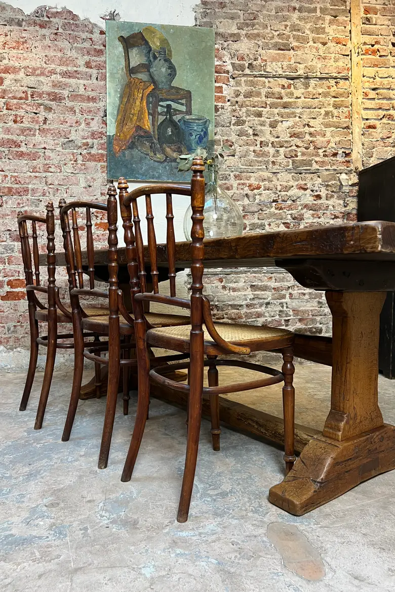 Table de monastère en chêne – XIXe siècle