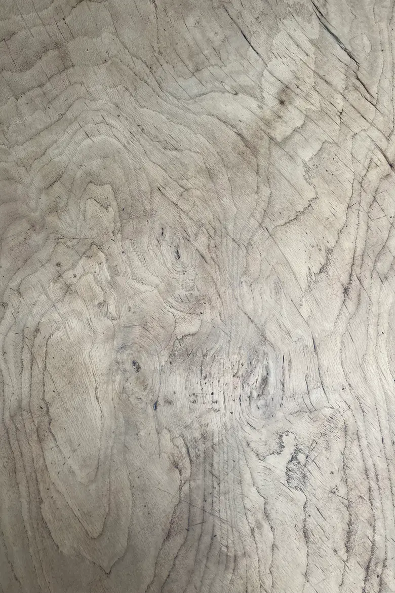 Table de monastère en orme et chêne Début XXème