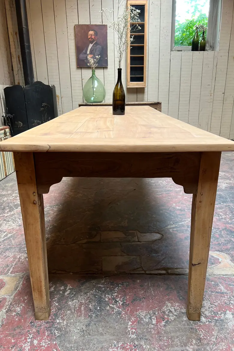 Table de restaurant en merisier Début XXème