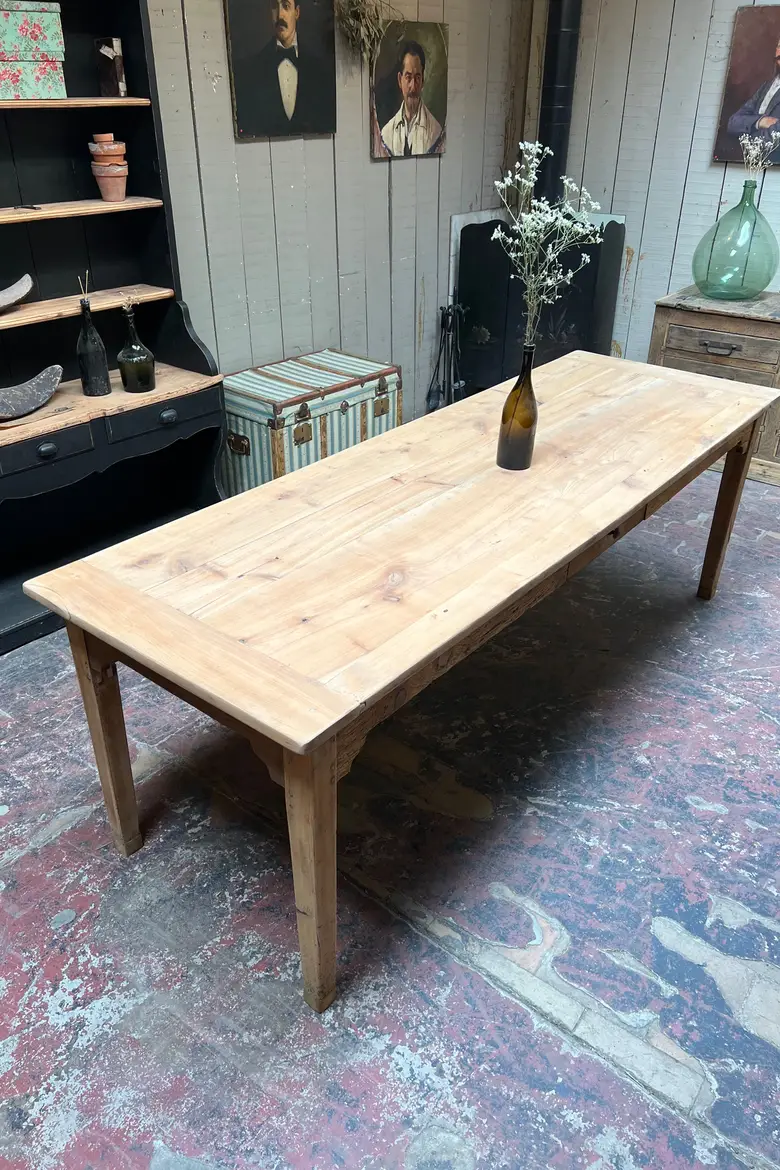 Table de restaurant en merisier Début XXème