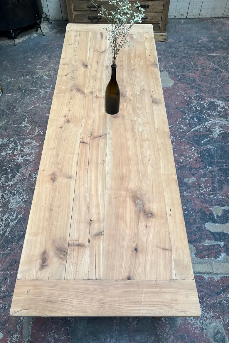 Table de restaurant en merisier Début XXème
