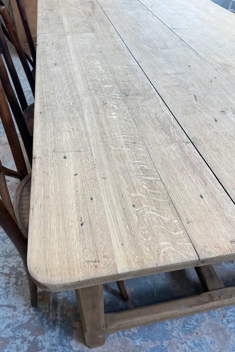 Table de travail en chêne