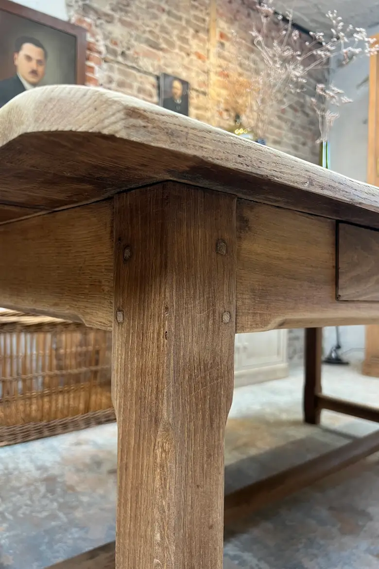 Table de travail en chêne