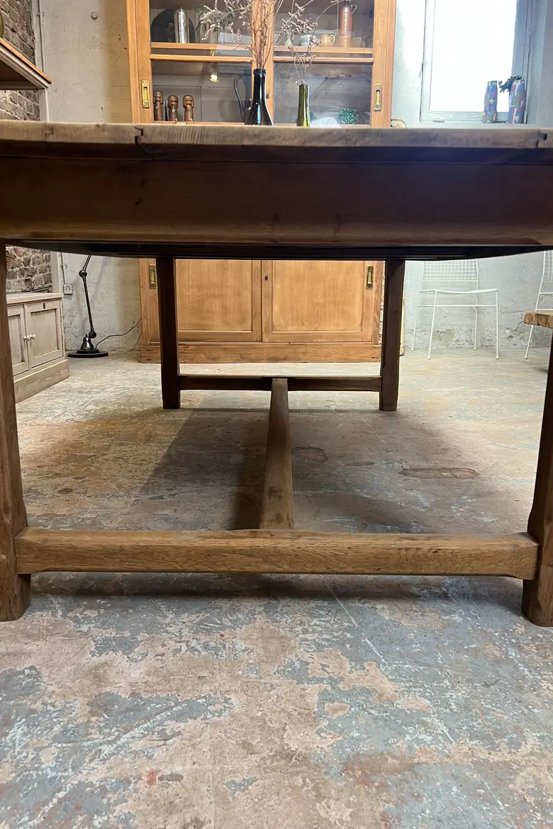 Table de travail en chêne