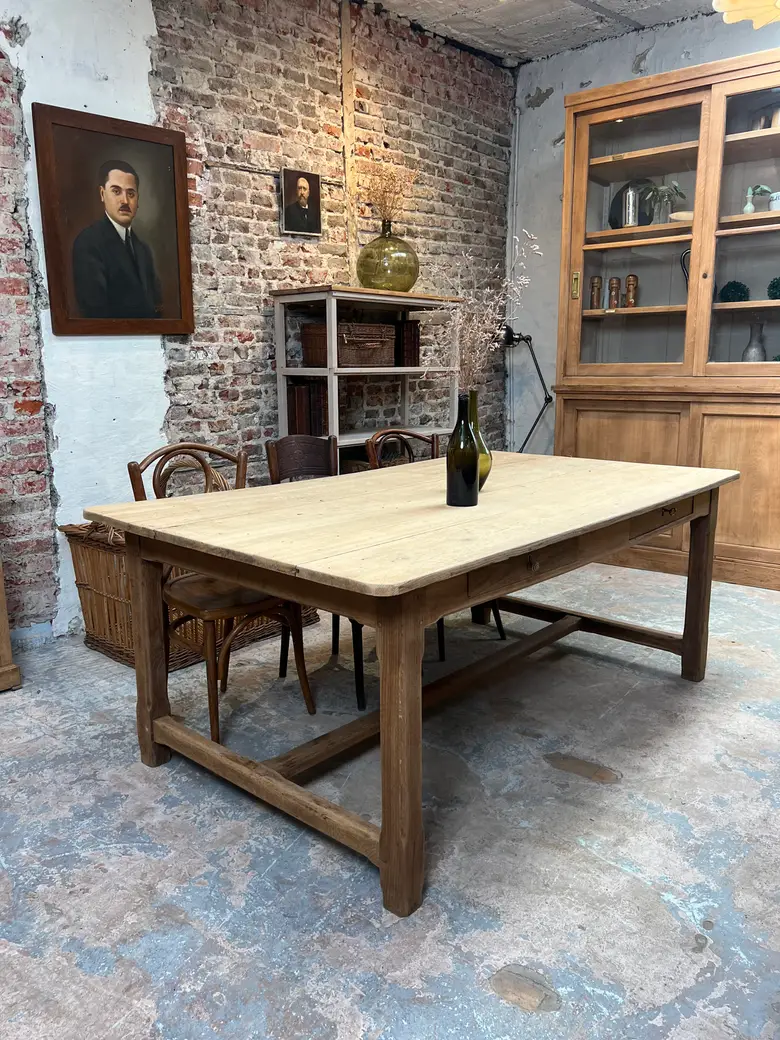 Table de travail en chêne