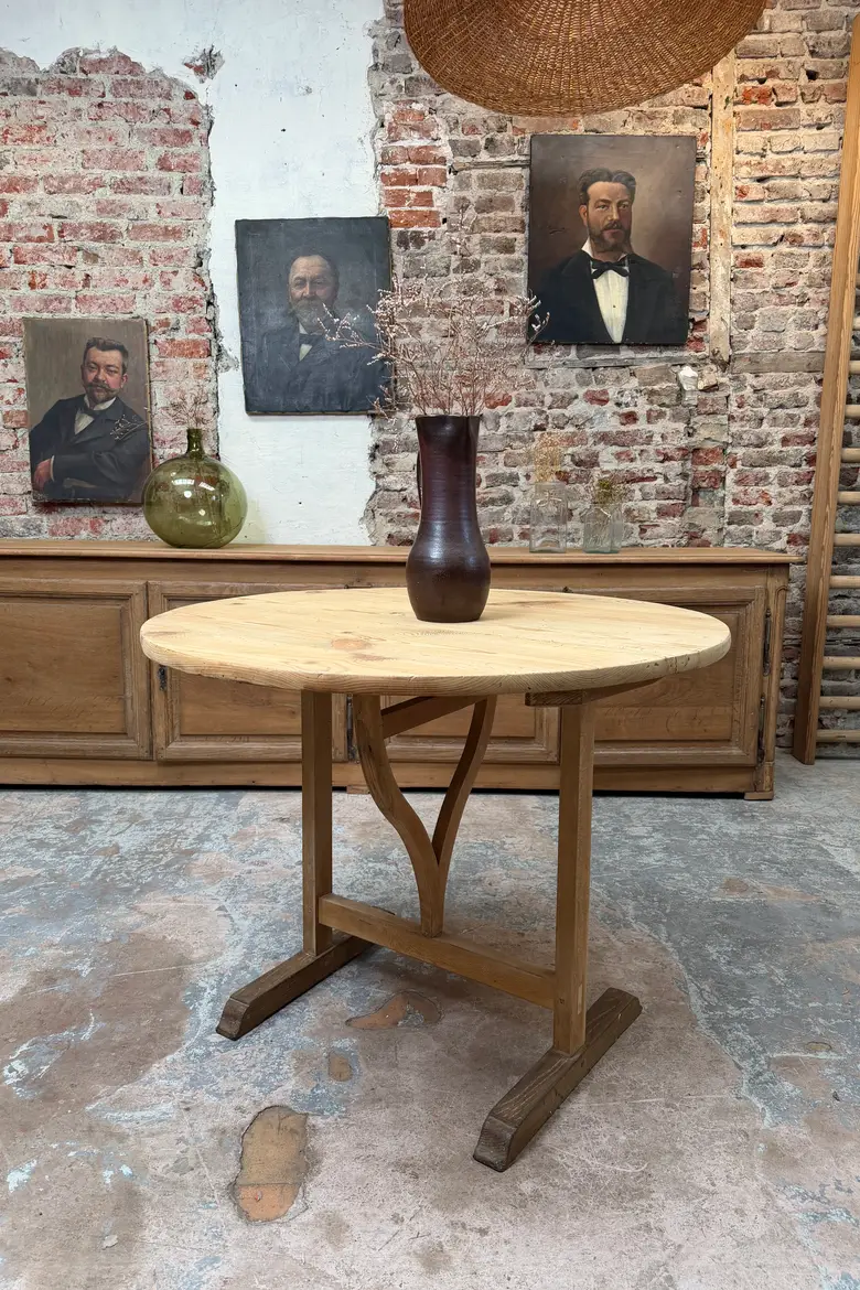 Table de vigneron en sapin