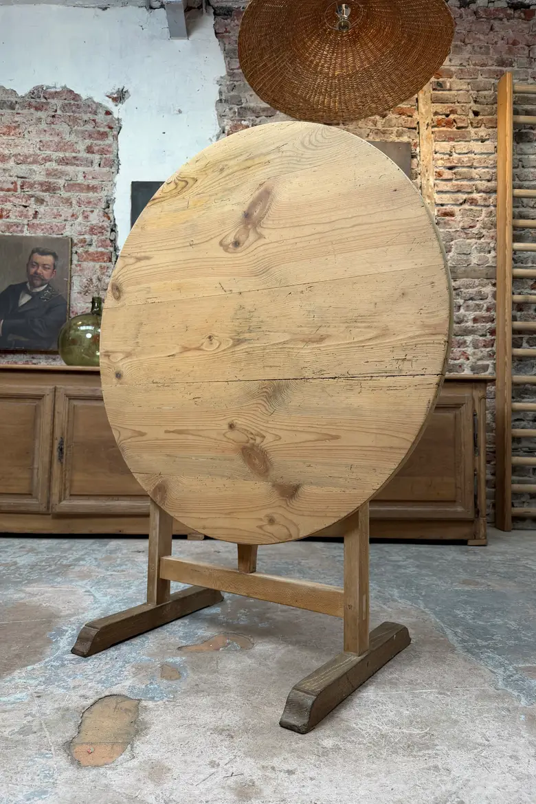 Table de vigneron en sapin