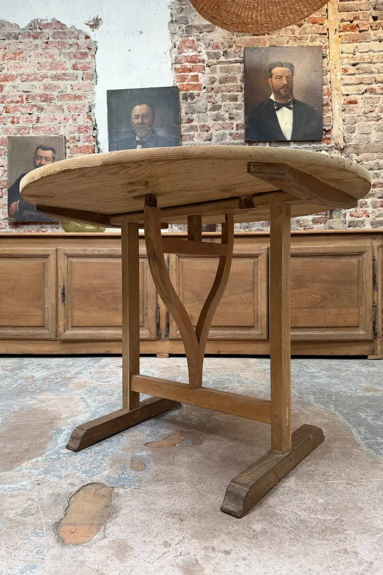 Table de vigneron en sapin