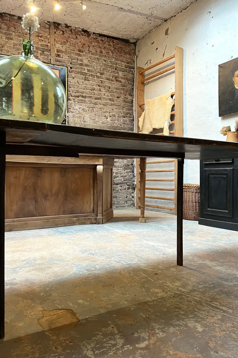 Table d'estaminet à rallonge 19ème