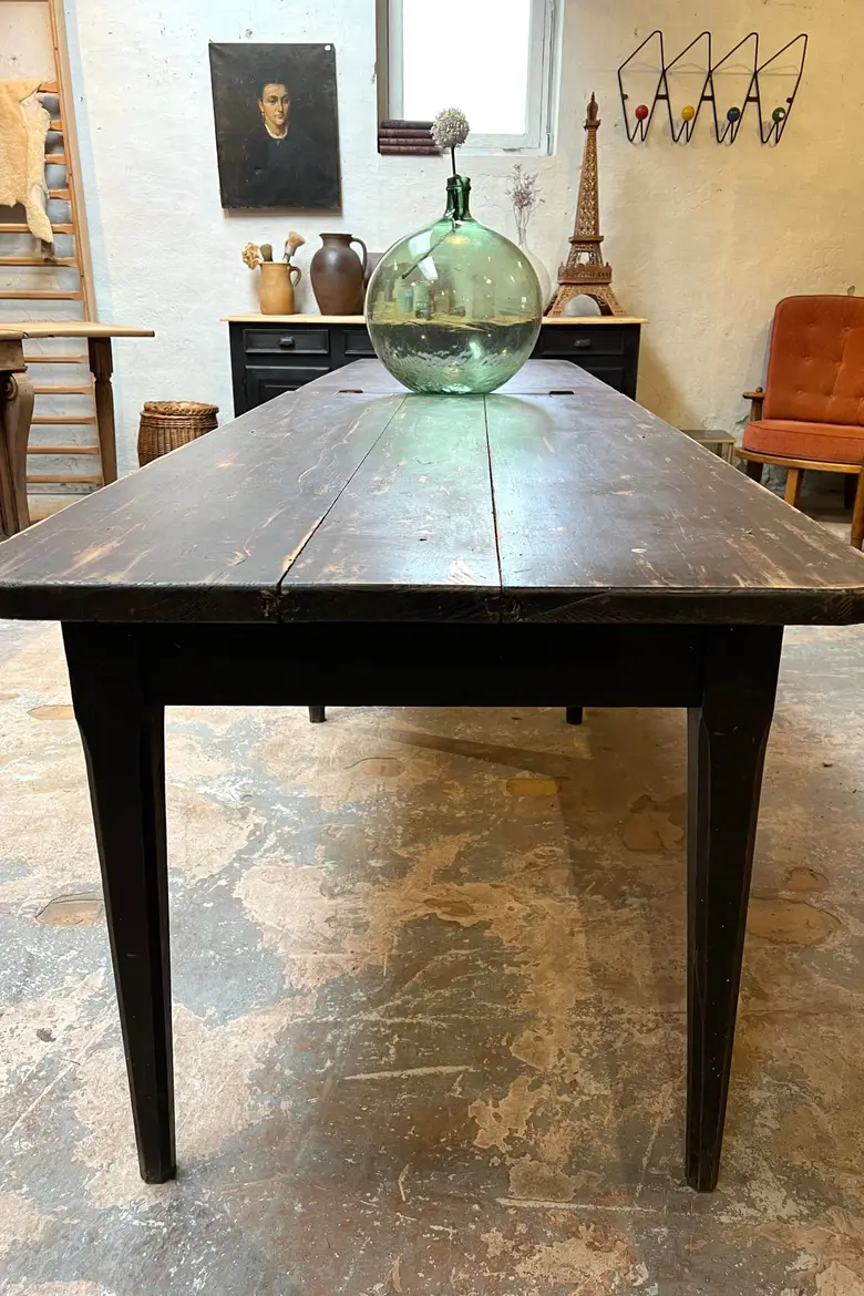 Table d'estaminet à rallonge 19ème