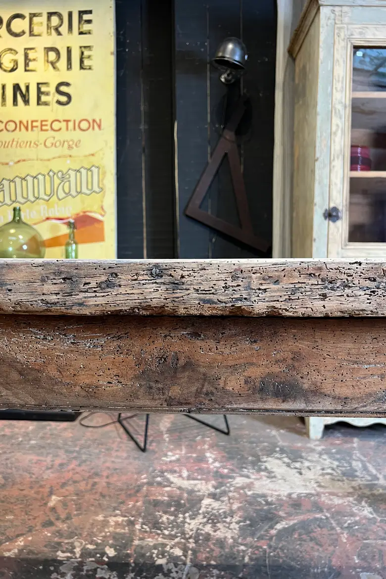Table en chêne rustique