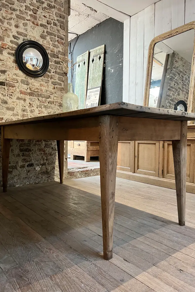 Table en chêne XIXème