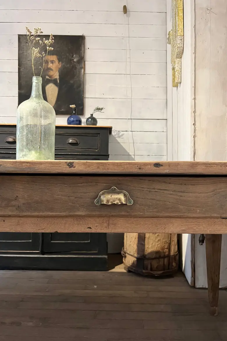 Table en chêne XIXème