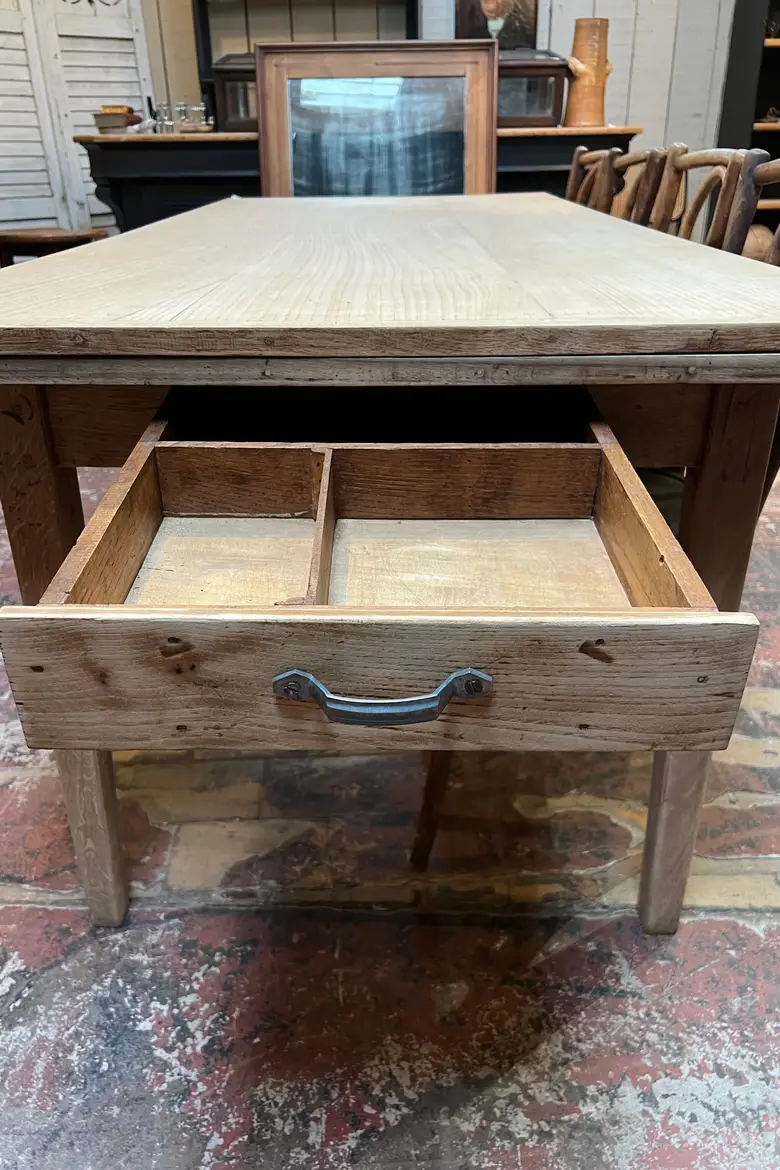 Table en frêne à rallonges