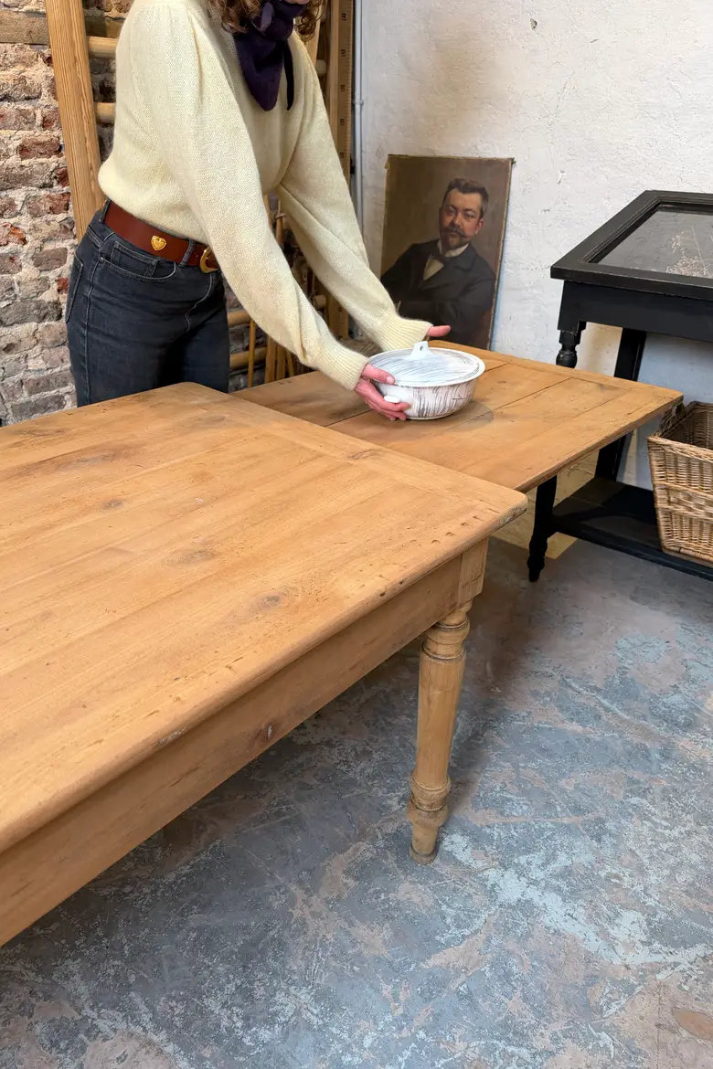 Table en merisier début XXème