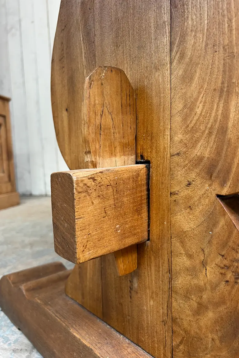 Table monastère ovale en chêne