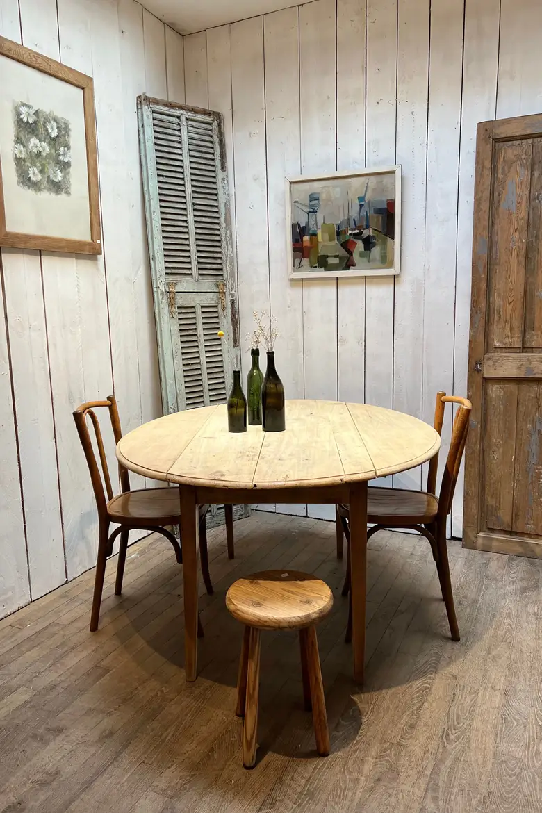 Table ovale à rabats1920