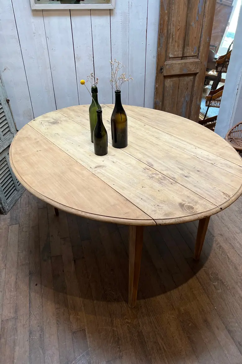 Table ovale à rabats1920