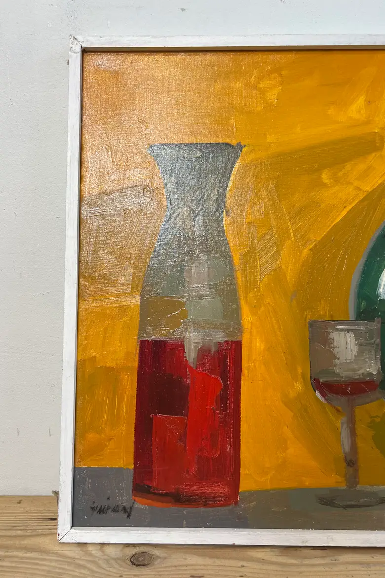 Tableau cubiste signé Guinand – Années 70