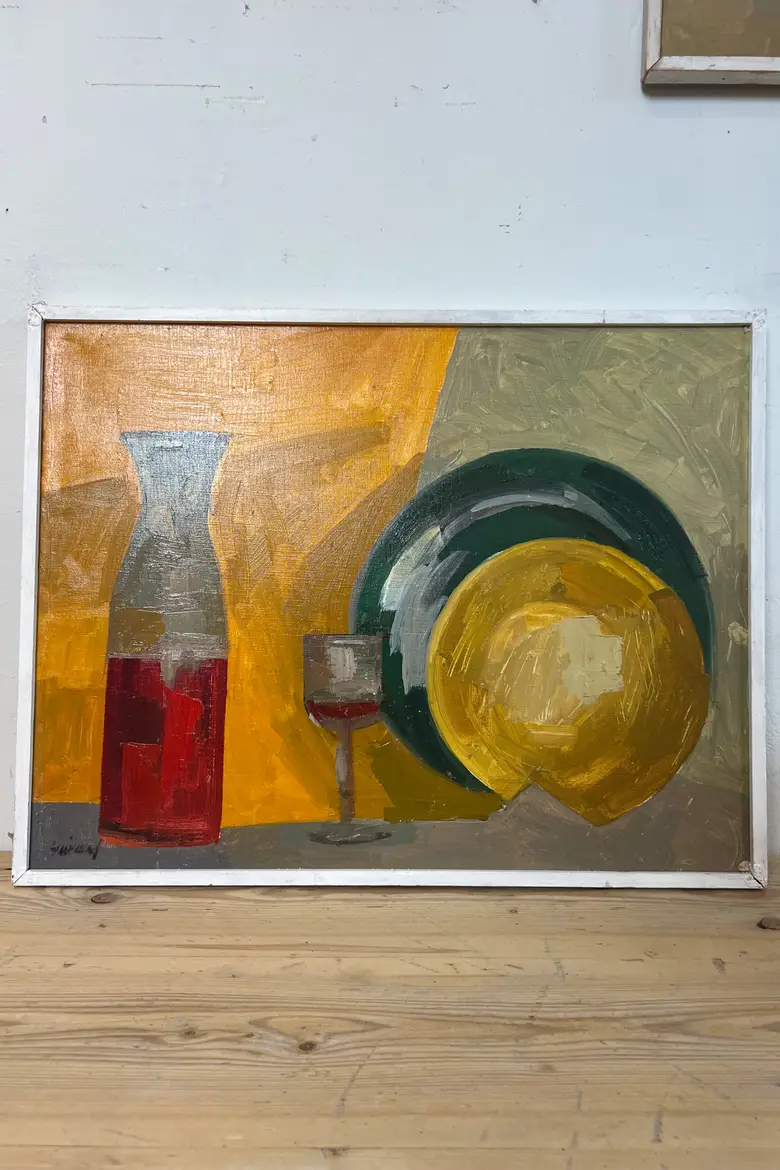 Tableau cubiste signé Guinand – Années 70