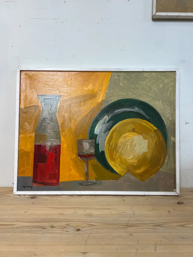 Tableau cubiste signé Guinand – Années 70