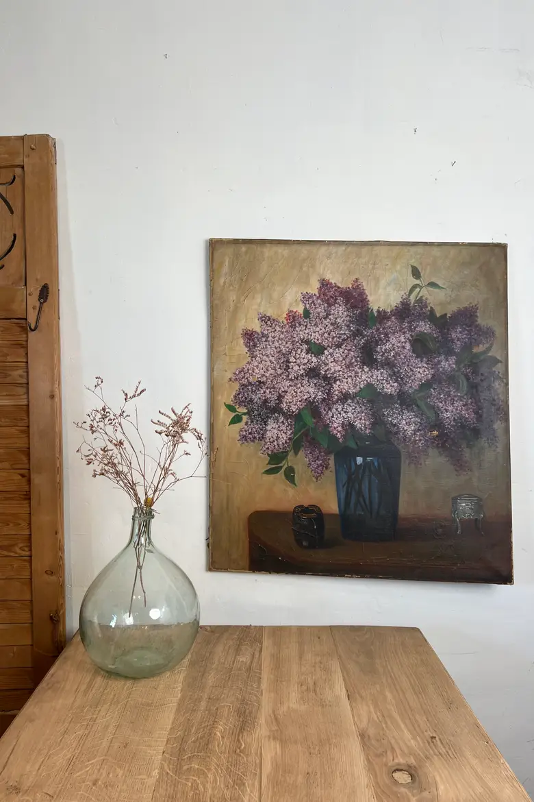 Tableau de fleurs 1930