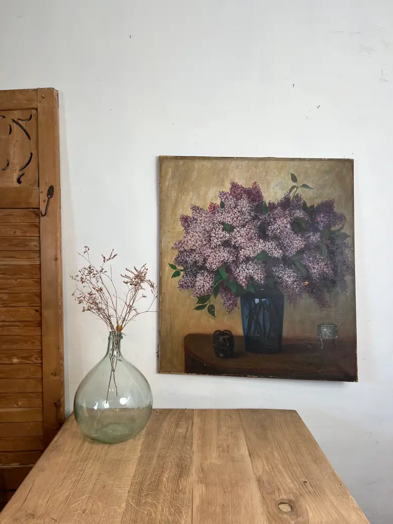 Tableau de fleurs 1930