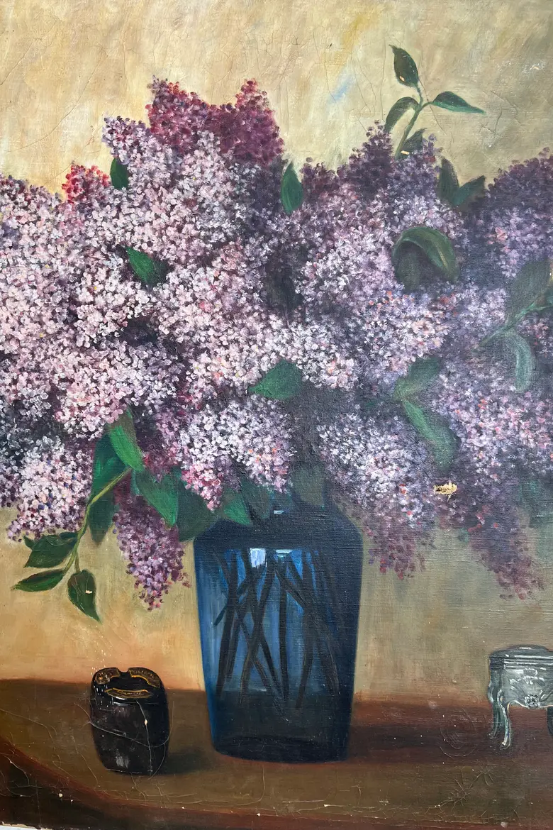 Tableau de fleurs 1930