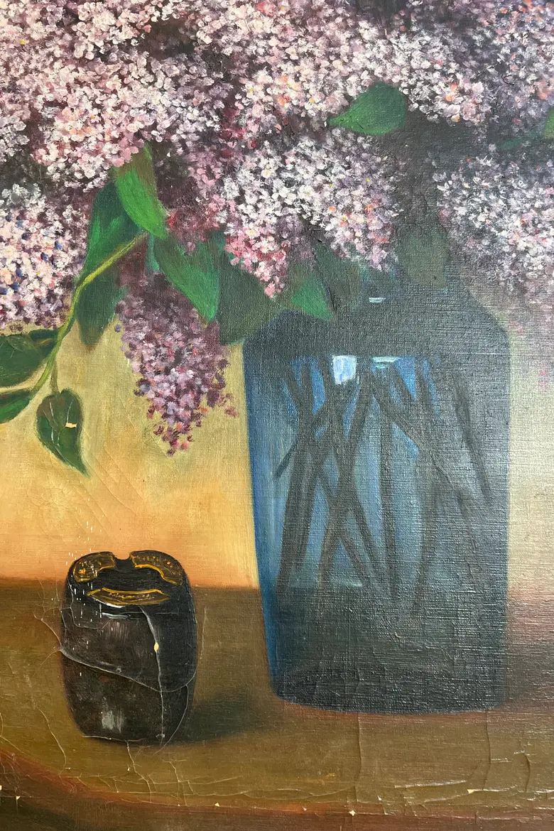 Tableau de fleurs 1930