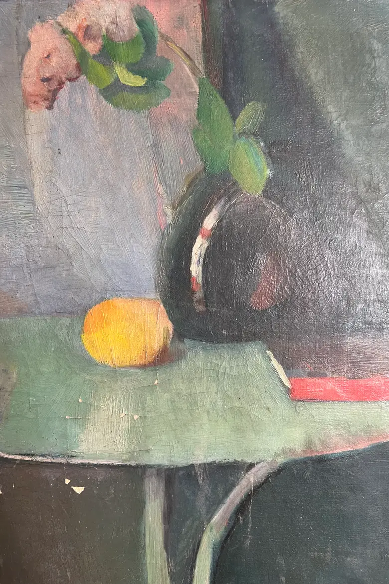 Tableau de nature morte fin XIXe