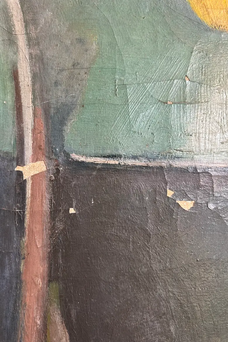 Tableau de nature morte fin XIXe