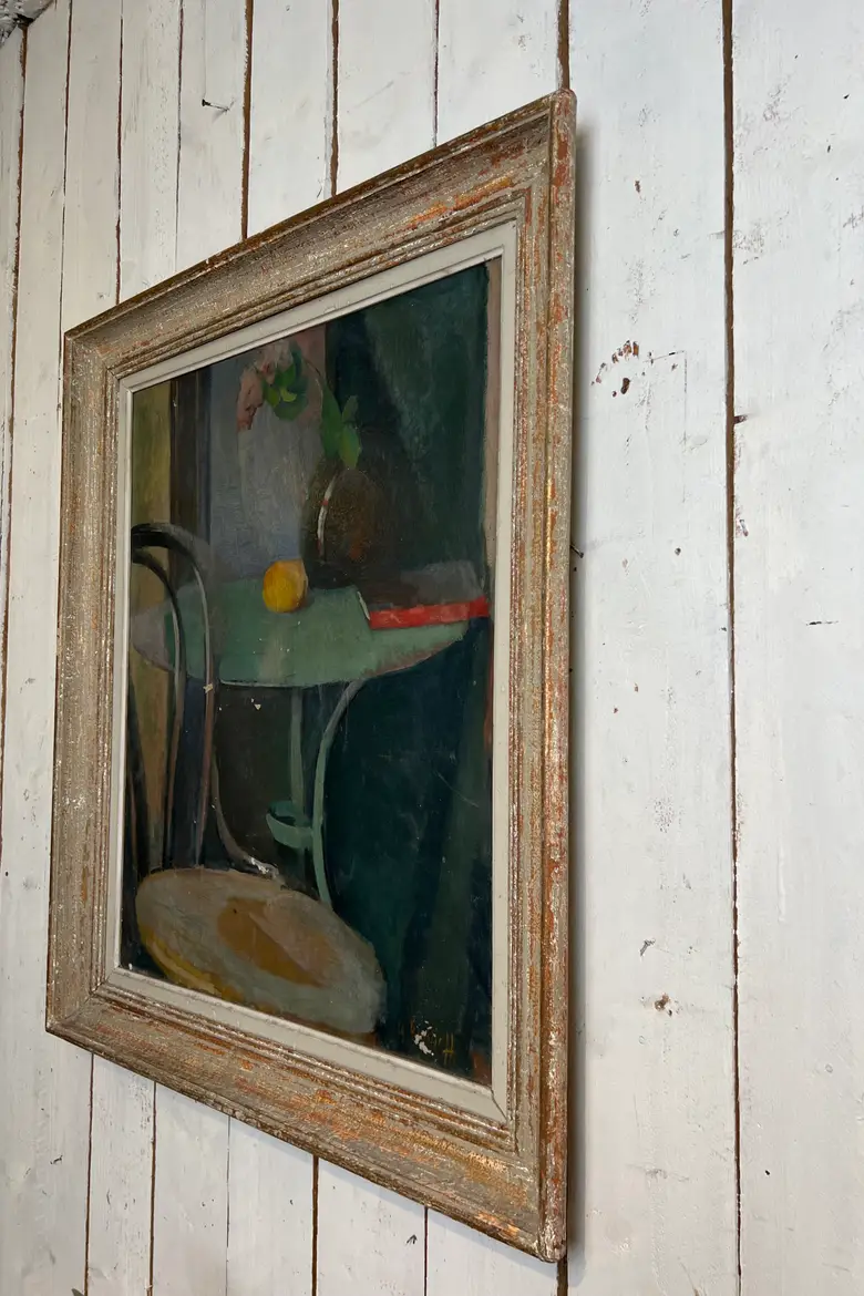 Tableau de nature morte fin XIXe
