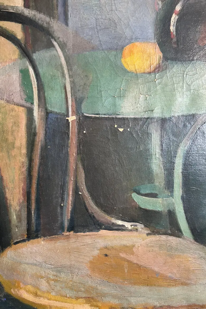 Tableau de nature morte fin XIXe