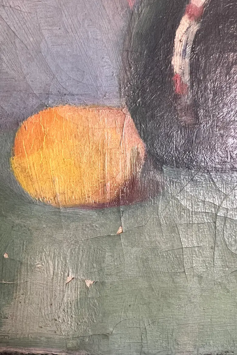 Tableau de nature morte fin XIXe